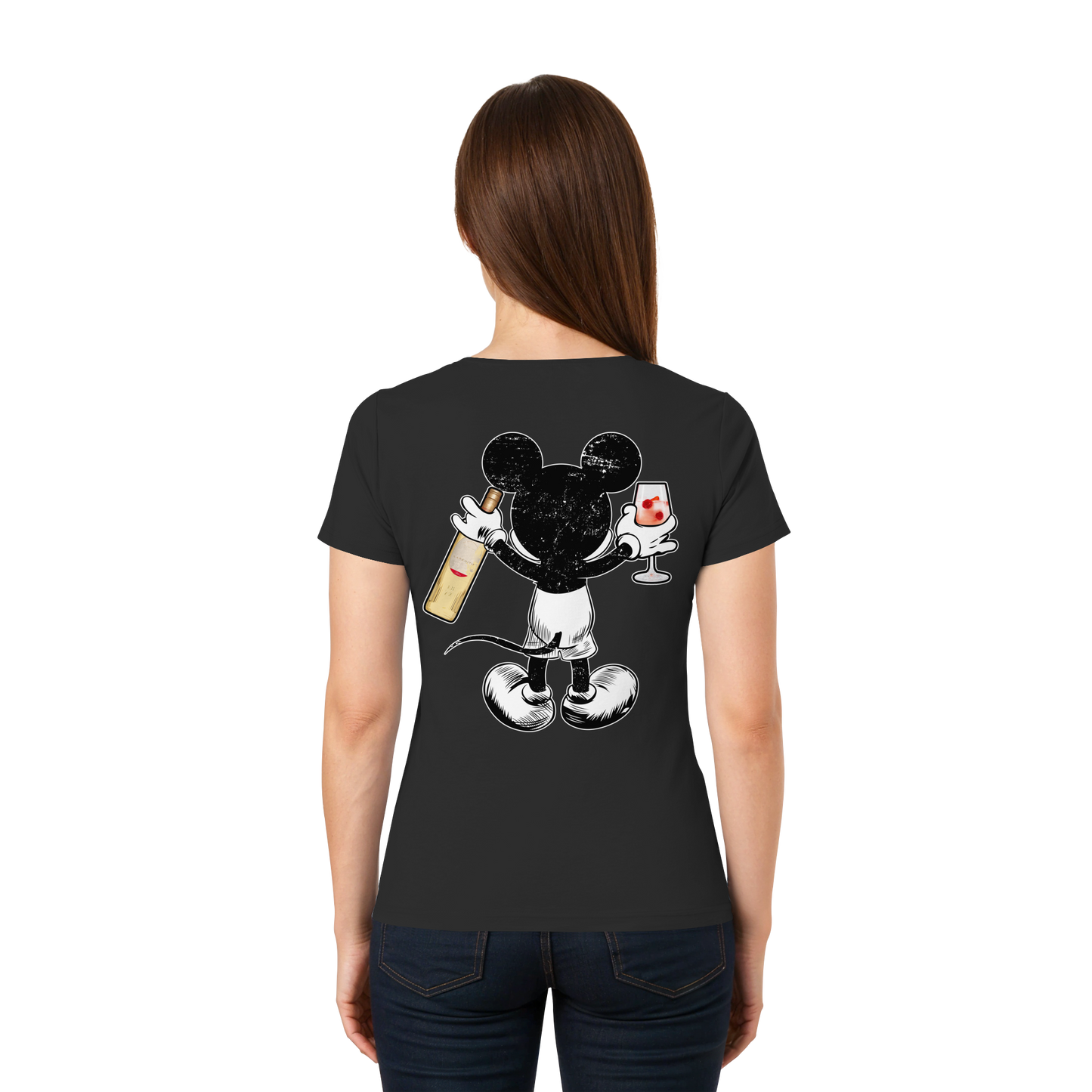 Lillet Mouse - Ladies V-Neck Shirt