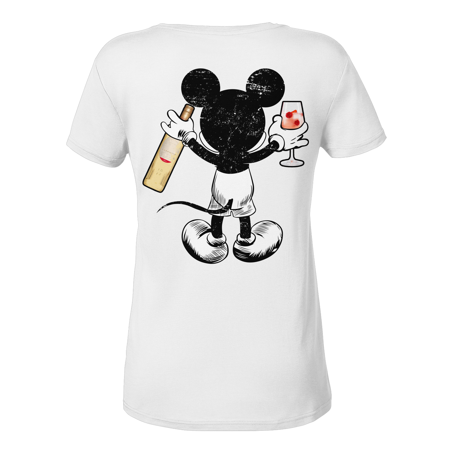 Lillet Mouse - Ladies V-Neck Shirt