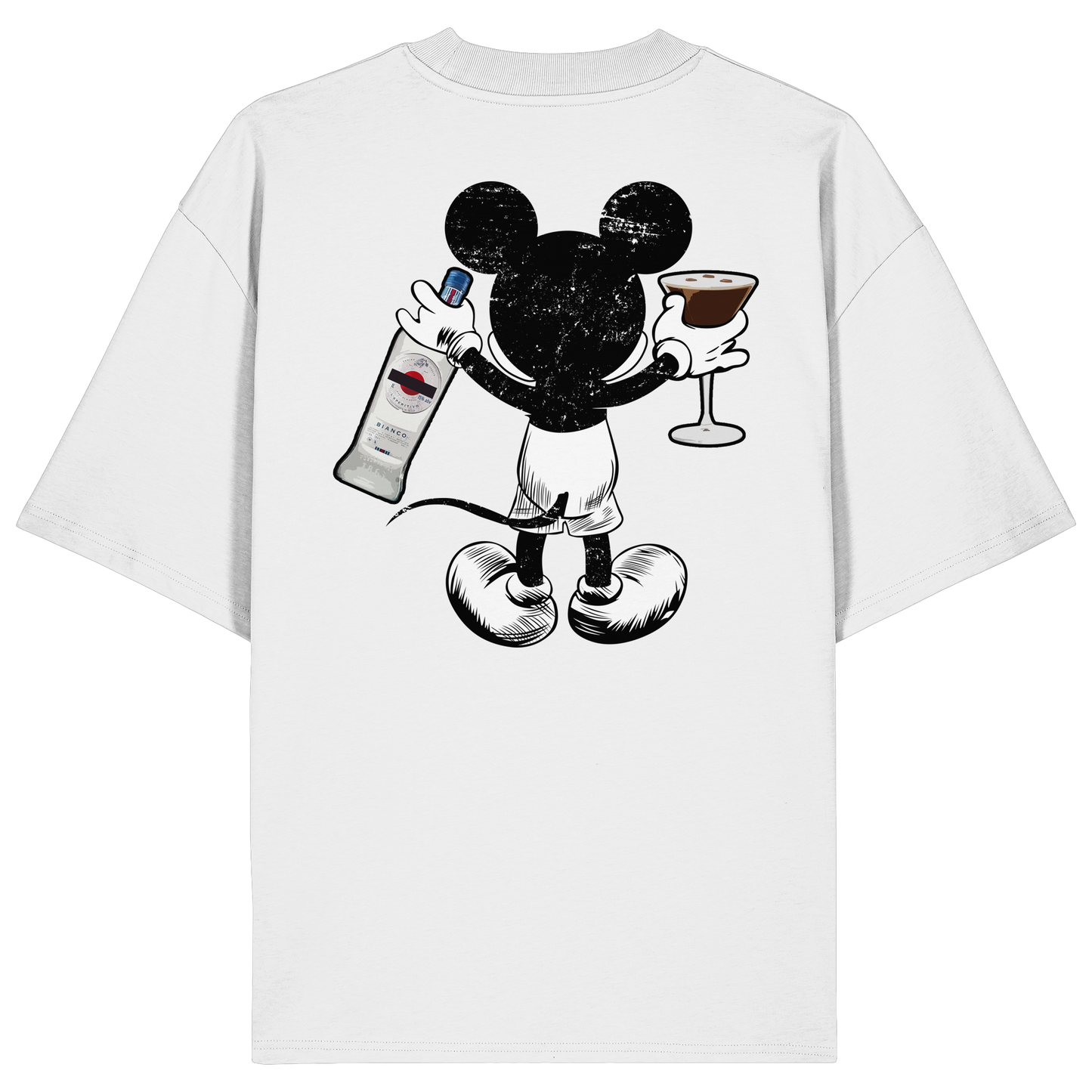 Espresso Martini Mouse - Organic Oversize Shirt
