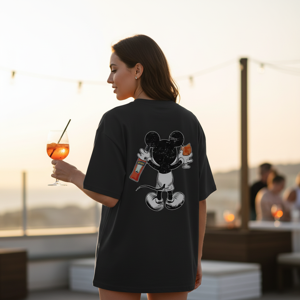 Aperol Mouse - Oversize Shirt