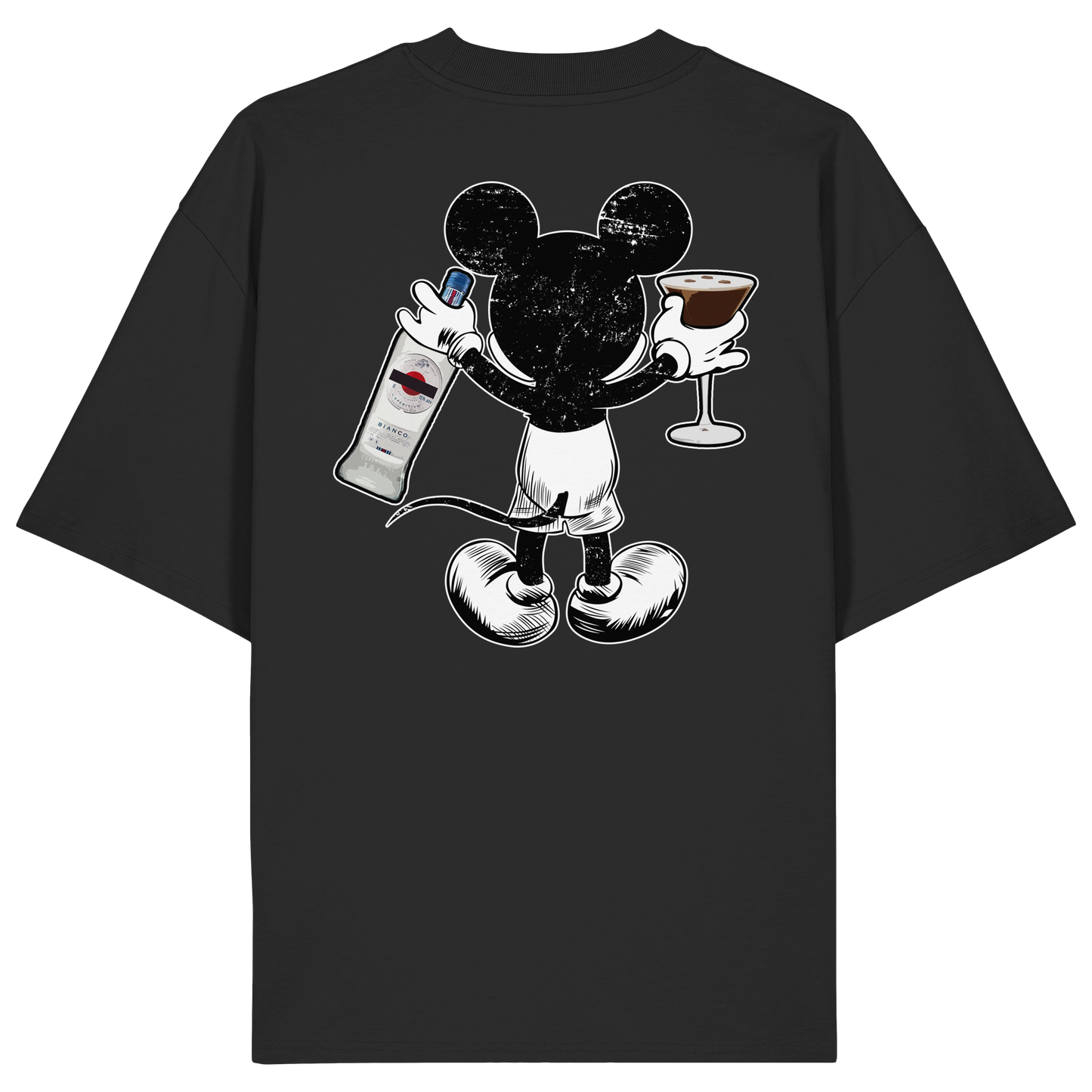 Espresso Martini Mouse - Organic Oversize Shirt
