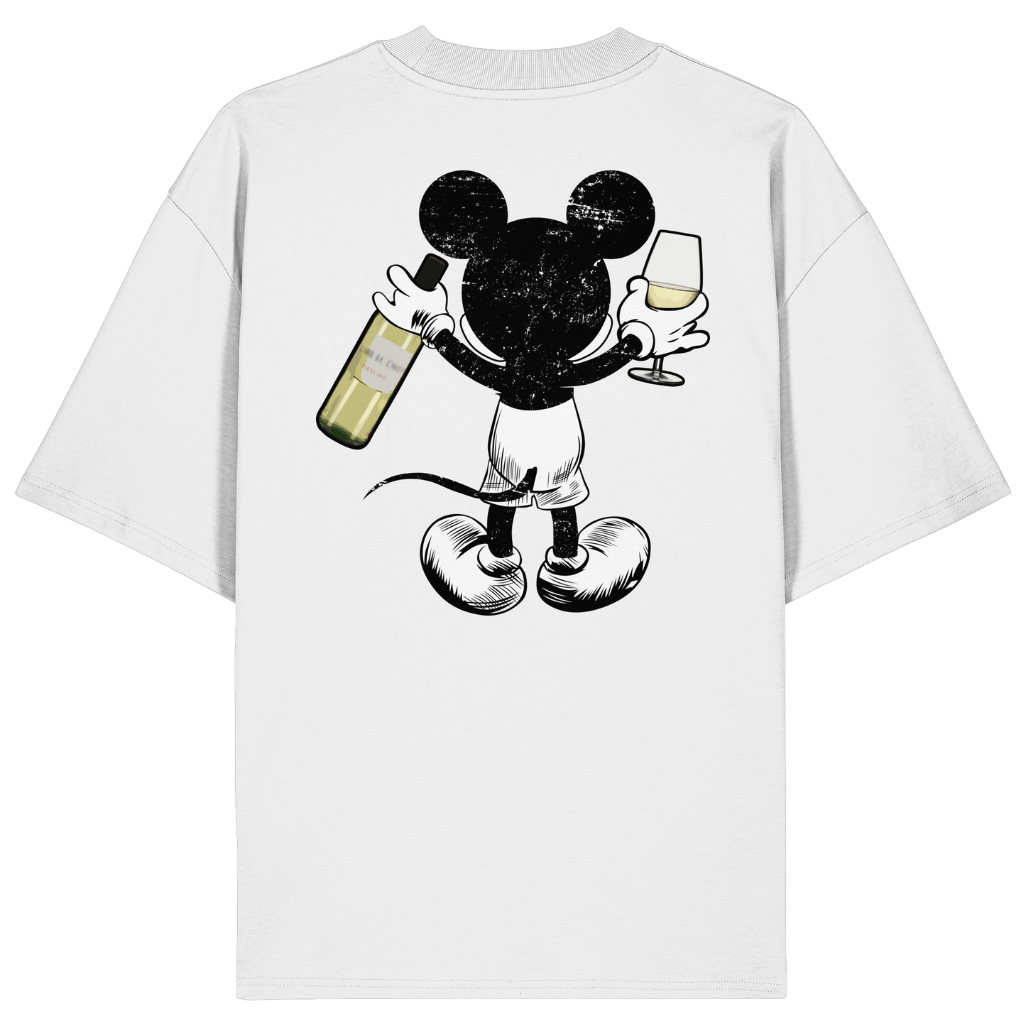 Weißwein Mouse - Oversize Shirt