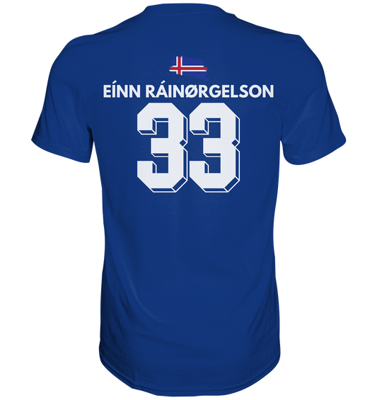 EÍNN RÁINØRGELSON - Island Trikot
