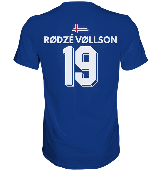 RØDZÉ VØLLSON - Island Trikot