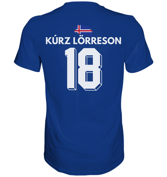 KÚRZ LÖRRESON - Island Trikot