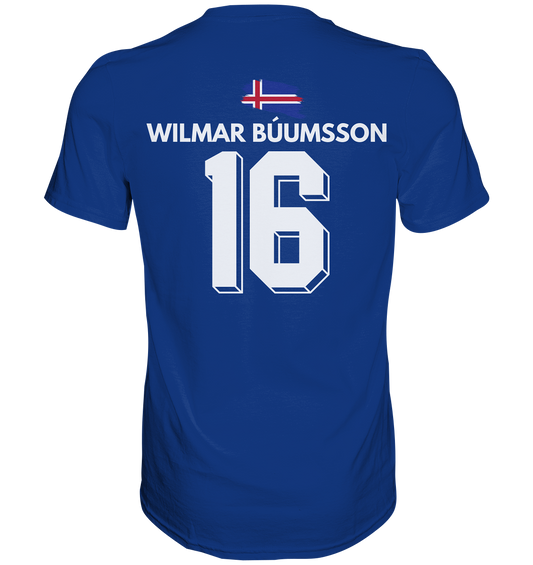 WILMAR BÚUMSSON - Island Trikot