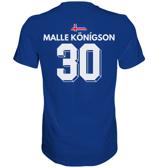 MALLE KÖNÍGSON - Island Trikot