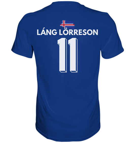 LÁNG LÖRRESON - Island Trikot