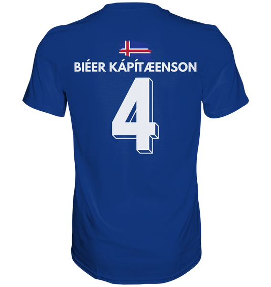 BIÉER KÁPÍTÆENSON - Island Trikot
