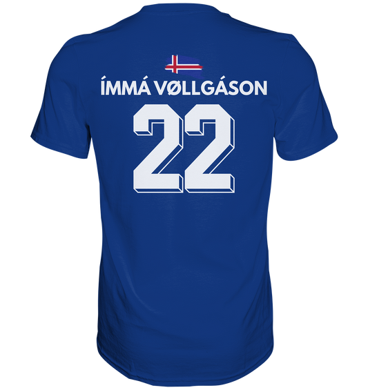 ÍMMÁ VØLLGÁSON - Island Trikot