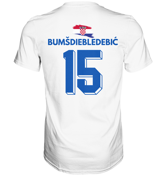 BUMSDIEBLEDEBIC - Kroatien Trikot